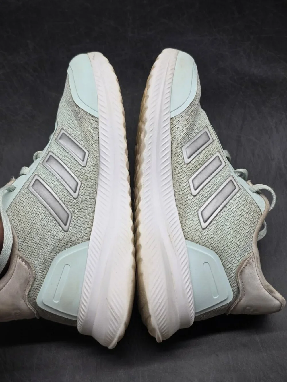 Adidas Cloudfoam Shoes Mens Size 5 Green X_PLRPATH K Running Sneakers AJI1261